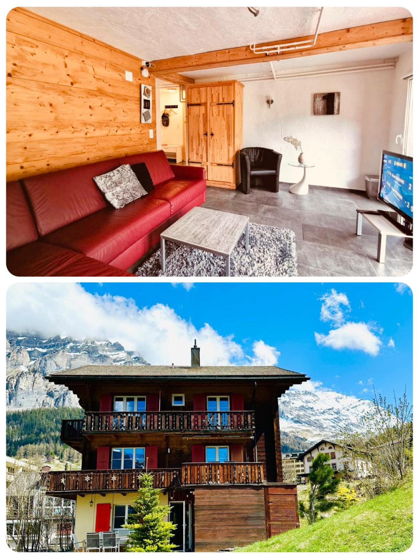 Apartments Chalet Tatyana Лойкербад Экстерьер фото